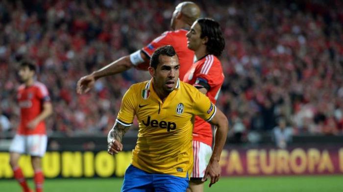 Juventus Menyerah 1-2 pada Benfica