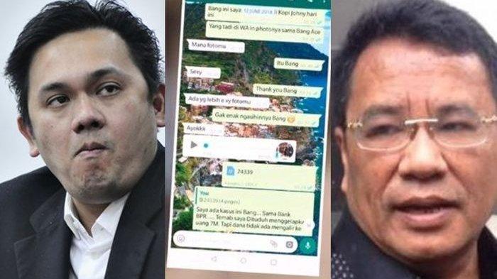 TERBARU Farhat Abbas Bongkar Isi Pesan WhatsApp (WA) Hotman Paris dengan Rierie Minta Foto Hot