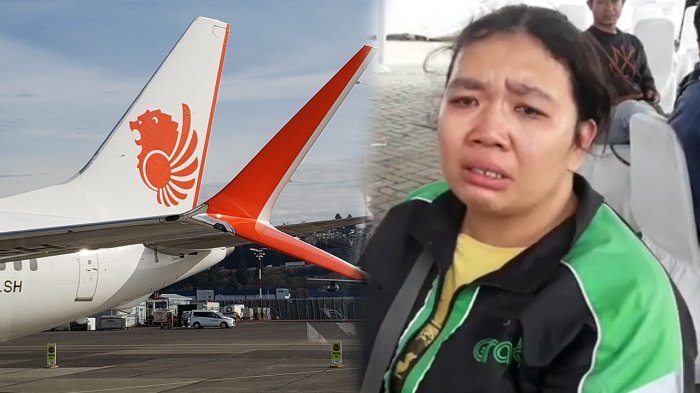 Kesaksian Wanita Driver Ojol Lihat Pesawat Lion Air Terbang Miring dan Keluarkan Asap