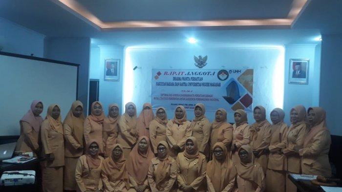 Rapat Anggota DWP FBS UNM Tetapkan Pengurus Masa Bakti 2020-2024