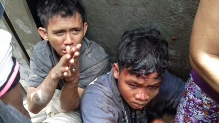 Motor Pelaku Begal Jl Hertasning Dibakar Maasa