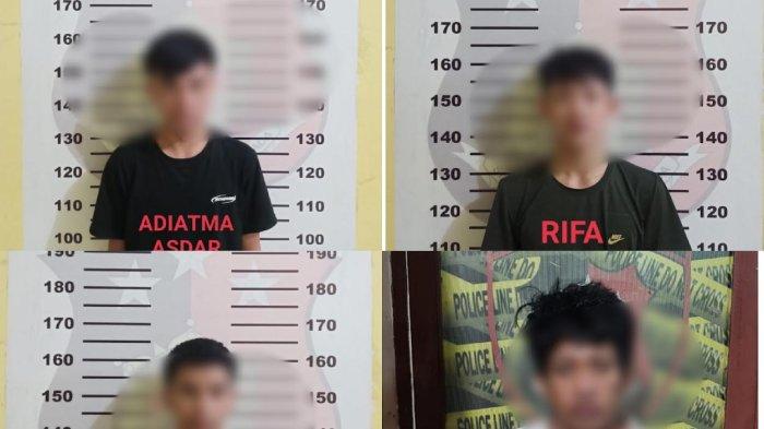 4 Kawanan Geng Motor Ditangkap Setelah Bacok Pengendara di Makassar, 3 Orang Masih Bebas Berkeliaran