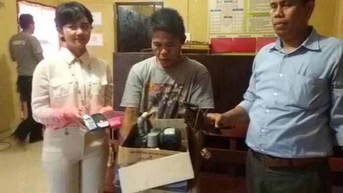 Polsek Lau Maros Ringkus Pencuri Lintas Kabupaten