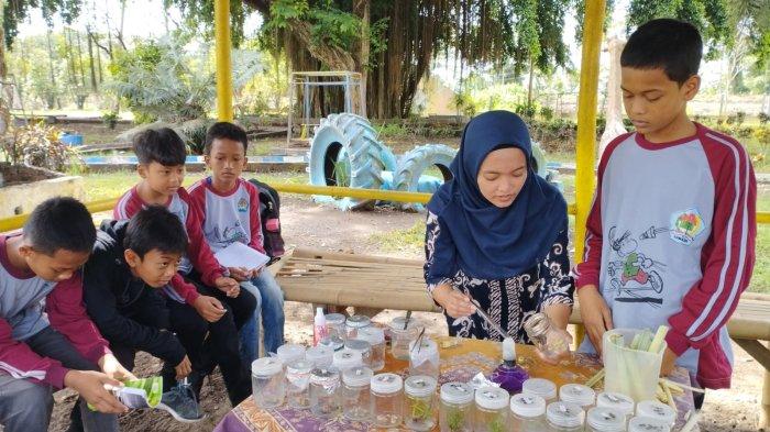Budidaya Tebu Berkelanjutan, Puslit Sukosari PTPN XI Fasilitasi Fieldtrip SDN Ditotrunan 2 Lumajang