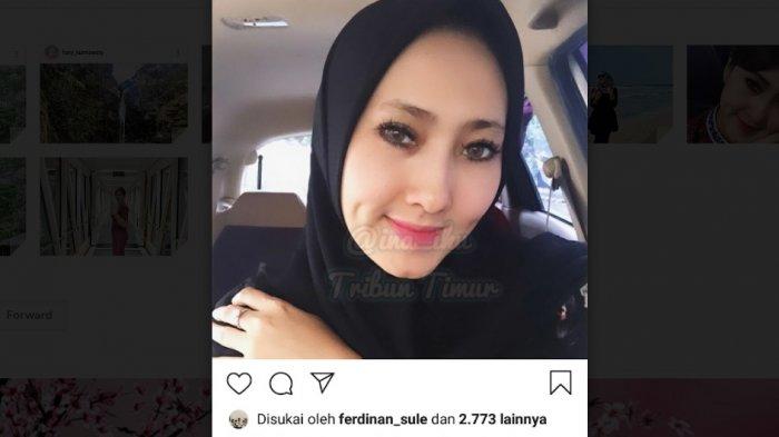 Fany Kurniawati saat berhijab. 