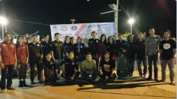 Mahasiswa di Makassar Galang Dana untuk Korban Erupsi Gunung Agung Bali