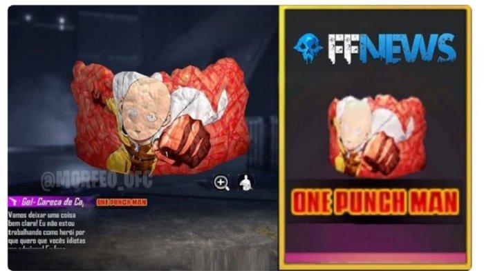 INTIP 2 Tampilan Senjata Baru Free Fire x One Punch Man Garena, M4A1 Genos & One Punch Man M1887