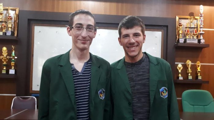 Lagi, Dua Mahasiswa Prancis Magang di FTI UMI