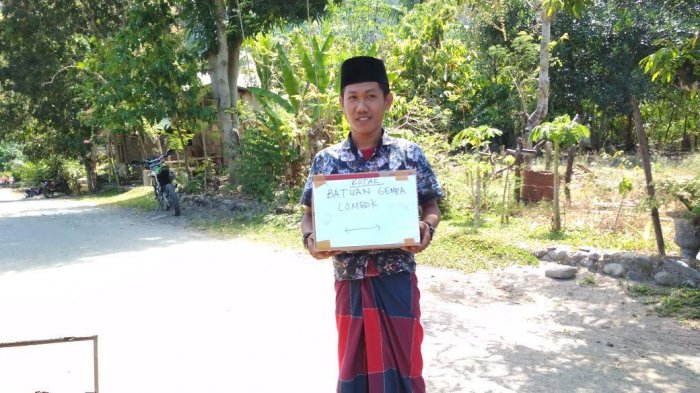 Usai Salat Iduladha, Pemuda Desa Tungka Enrekang Galang Dana untuk Korban Gempa Lombok