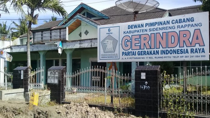 Tanpa Mahar, Partai Gerindra Sidrap Diserbu Calon Bupati