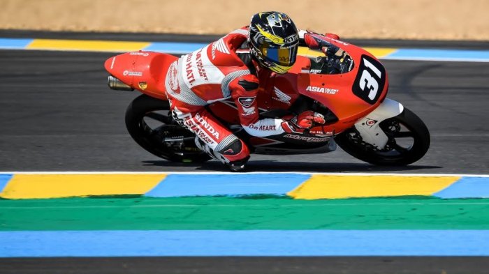 Gerry Salim Finish Urutan ke-25 di Sirkuit Le Mans Prancis