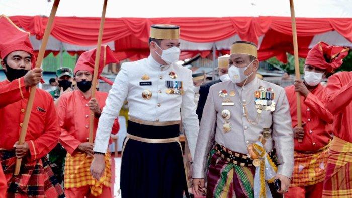 Bursa Pilgub Sulsel 2024, Adnan IYL Mesra Bareng Andi Fahsar Padjalangi
