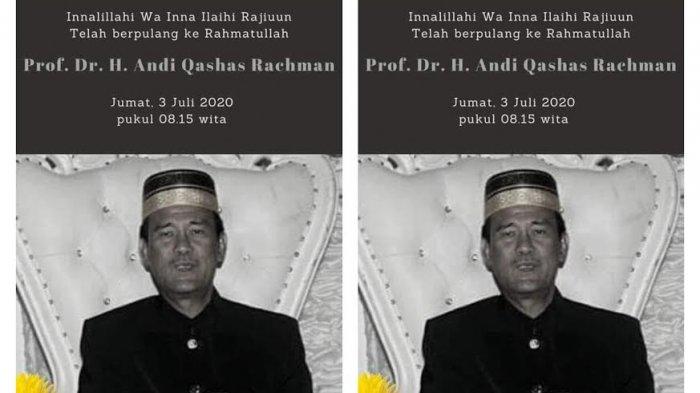 Profil Guru Besar UNM dan Mantan Kepala LPMP Sulsel Prof Dr A Qashas Rahman yang Tutup Usia Hari ini