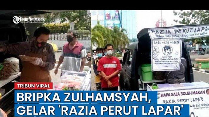 Bripka Zulhamsyah Putra Dapat Pujian Warganet Tribun Timur Habis Bikin Razia Perut Lapar