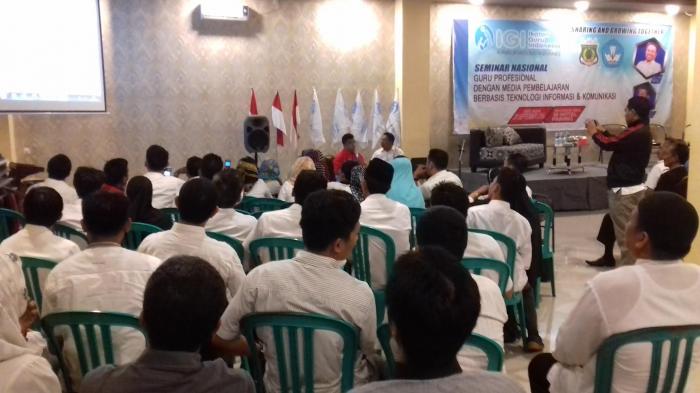 Ikatan Guru Pinrang Gelar Seminar, Ini yang Dibahas