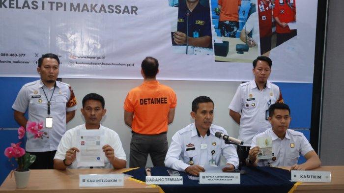 Langgar Izin Tinggal Keimigrasian, Imigrasi Makassar Tangkap 1 WNA Mesir
