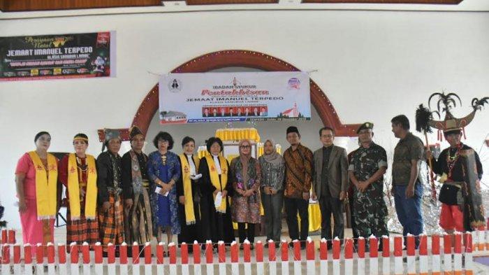 Bupati Luwu Utara Resmikan Gereja Toraja Jemaat Imanuel Terpedo