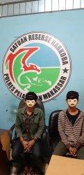 Pria Ini Panik Lihat Patroli Tim Respon Polres Pelabuhan Makassar