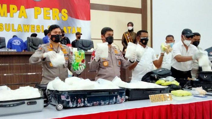 Polda Sulsel Gagalkan Peredaran 75 Kg Sabu, Granat Sulsel: Tangkap Bandarnya