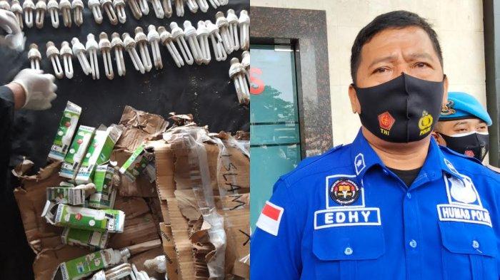Paket Mencurigakan di Jl Sungai Pareman Makassar Berisi Bohlam Lampu