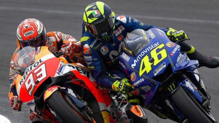 Jadwal MotoGP Jepang 2018- Marquez Selangkah Lagi Raih Gelar ke-7, Ini Tanggapan Rossi