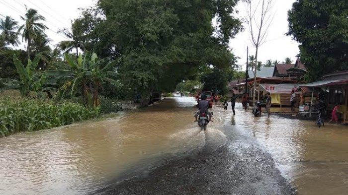 Jalan Poros Soppeng - Wajo Juga Terendam Banjir