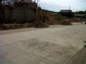 Dinas PU Makassar Beton Puluhan Ruas Jalan, Akses Ditutup Sementara