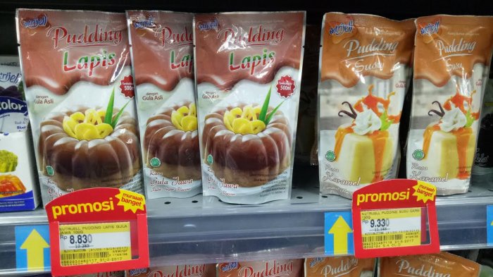 Produk aga-agar Nutri Jell, salahs satu produk dari PT Forisa Nusapersada.