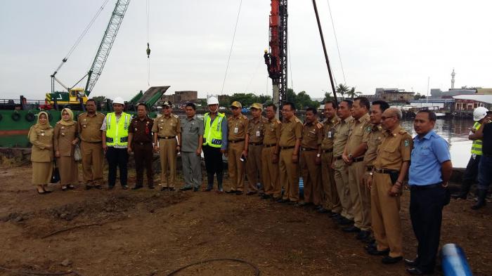 Taufan Pawe Resmikan Ground Breaking Jembatan Layang di Parepare