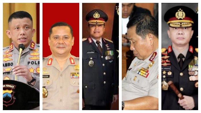5 Jenderal Polisi Terjerat Kasus Hukum Berakhir Hukuman Penjara hingga Seumur Hidup