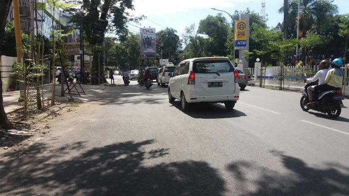 Siang Ini, Lalu Lintas Jl Sultan Hasanuddin Makassar Lancar