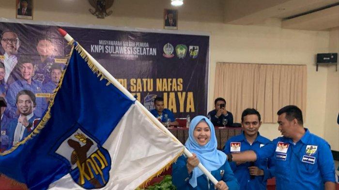 Nurkanita Kahfi Wanita Kedua Jadi Ketua KNPI Sulsel, Setelah Niniek Lantara, Beda Cara Andi Oddang