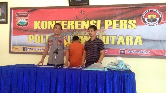 Pelaku Pencuri Uang Rp 150 Juta di Masamba Diringkus Polres Luwu Utara