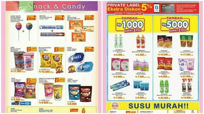 Katalog Promo Indomaret 6 Desember 2020: Beli 2 Gratis 1, Popok hingga Kelengkapan Dapur Turun Harga