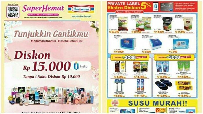 KATALOG Promo Indomaret Kamis 26 November 2020: Susu Harga Murah, 2 Kali Lebih Hemat & Produk Gratis