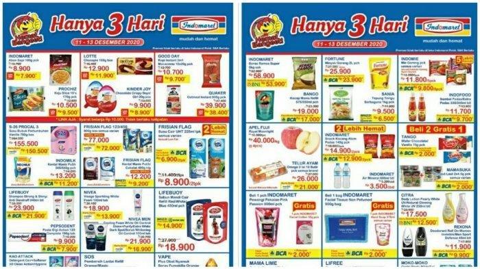 KATALOG Promo JSM Indomaret 11 Desember: Beras, Perlengkapan Bayi, Kebutuhan Dapur Diskon, Gratis 1