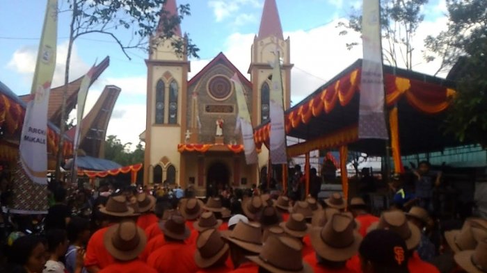 Ini Rangkaian Acara Syukuran 80 Tahun Baptis Katolik Pertama di Toraja