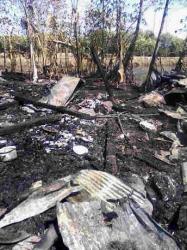 Pemilik Pergi Lebaran, Dua Cafe Ludes Terbakar di Palopo