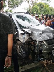 Motor vs Mobil di Galesong Utara Takalar, 1 Tewas Ditempat, Pengendara Mobil Kabur
