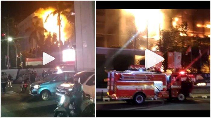 Video Detik-detik Kebakaran di Kejaksaan Agung atau Kejagung RI, 17 Mobil Pemadam Dikerahkan