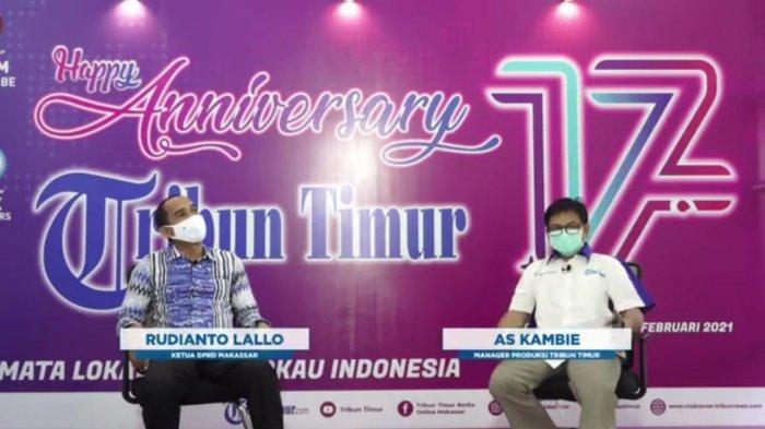 Wawancara Ekslusif Ketua DPRD Makassar Rudianto Lallo, Bahas Ranperda Hingga Pelantikan Walikota