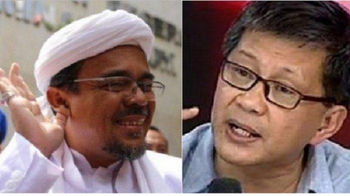 Ada Apa? Rocky Gerung Bahas Nasib Habib Rizieq Shihab Terkatung-katung di Mekah, Singgung Jokowi?