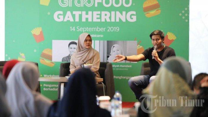 BERITA FOTO; Grab Gelar Grab Food Gathering di Hotel Novotel Makassar - khairul-umam-kanan-menjadi-pembicara-pada-workshop-dan-shering-session.jpg