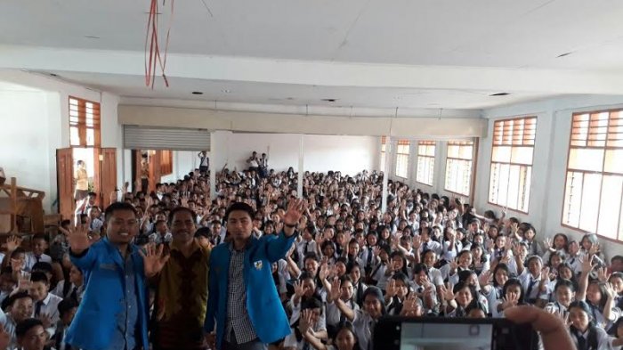 Goes to School KNPI Sambangi SMAN 2 Rantepao Toraja Utara