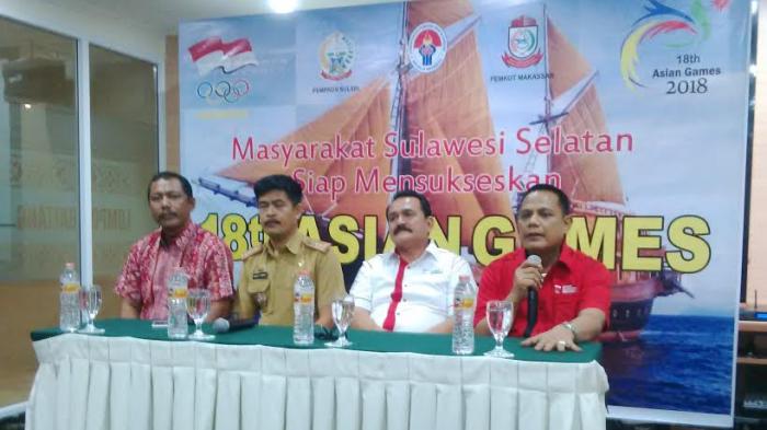 KOI Sosialisasi Asian Games ke-18 di Makassar