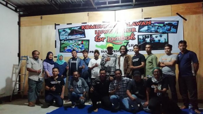 Komunitas Relawan Luwu Timur for Lombok Berangkat ke NTB Bantu Korban Gempa