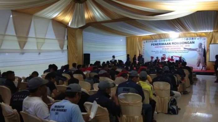 Ikuti Porda XVI, Kontingen Bone dan Lutim Tiba di Pinrang