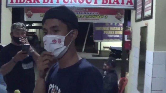Jukir Minimarket Pallangga Gowa Dikeroyok Usai Tolong Korban Kecelakaan, Lebam di Pelipsi Kiri