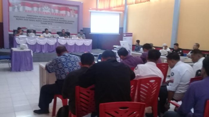 Segini Jumlah DPT di Pilkada Sidrap, Didominasi Perempuan