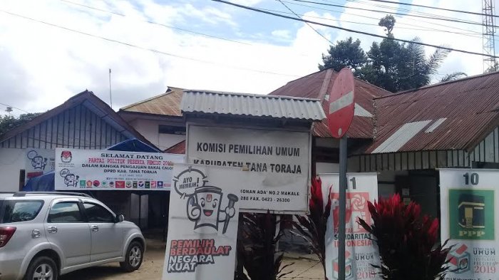 KPU Tetapkan 310 DCS di Tana Toraja, 2 Dinyatakan TMS